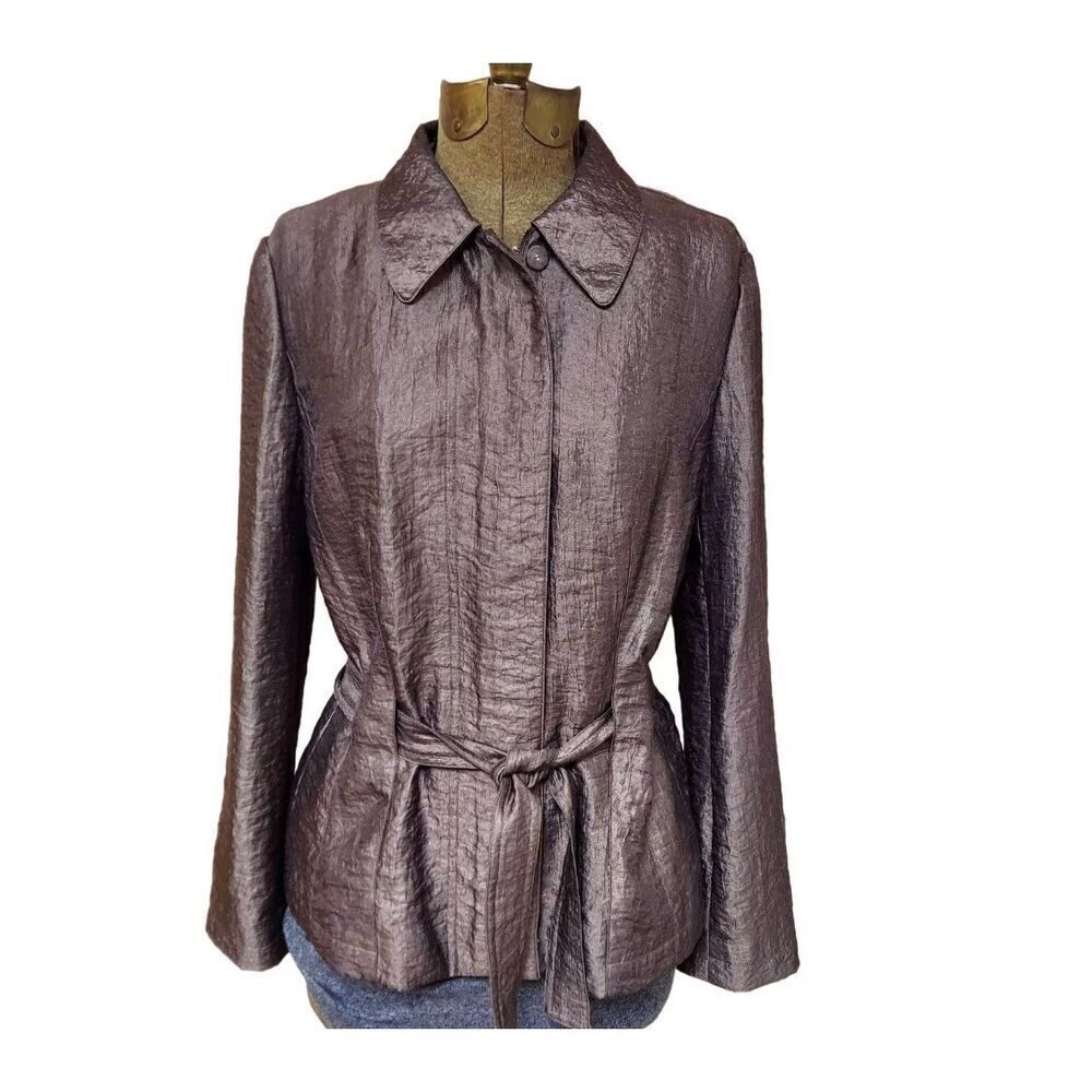 J. Jill Top Jacket Lightweight Pockets